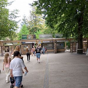 Zoo entrance