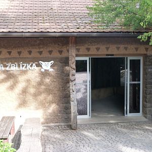 Entrance to "Africa Up Close" -Zoo Praha (2025)