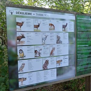 Donor board -Zoo Praha (2025)