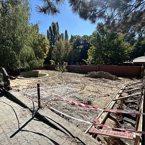 Construction of New Exhibit