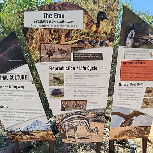 Emu signage