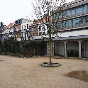 Complex of reconstructed 1850's aviaries, 2024-02-17