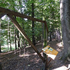 Sika deer exhibit - Naturpark Geras