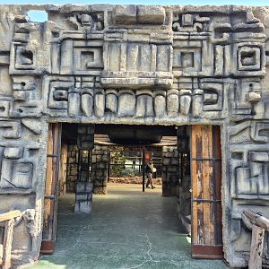 Entrance towards Reptile hall