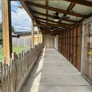 Sep. 2025 - Conservation Center - Flamingo Viewing Shelter (interior)