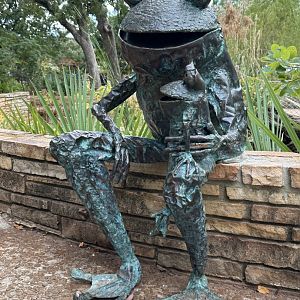 Sep. 2025 - Wetlands Walkway - Frog Statue