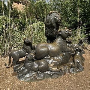 Sep. 2025 - Lion Overlook - Pride Statue