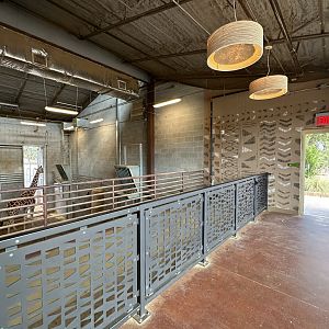 Sep. 2025 - Expedition Africa - Giraffe House (interior)