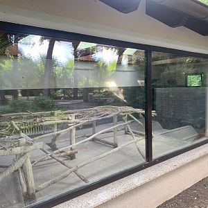 Pelican indoor enclosure (not in use)