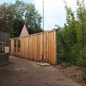 Soon-to-be exhibit for Yellow-footed rock wallabies, 2025-09-30