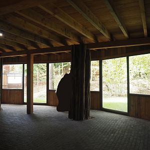Viewing windows for pygmy hippopotamus land area extension, 2025-09-30