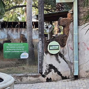 Africa - coming soon sign.