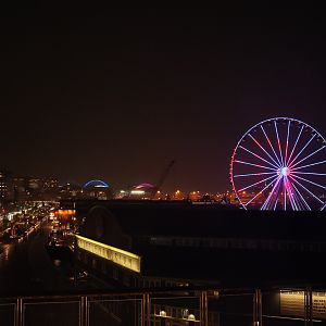 Waterfront Night View (from Ocean Pavilion Roof)