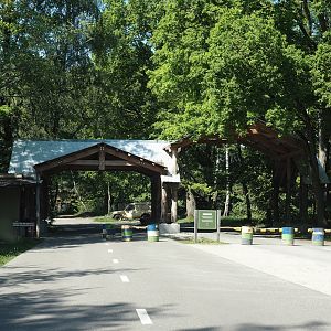 Entrance of the car safari - ticket checkpoint, 2025-04-30