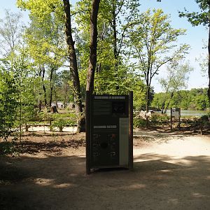 Walkway near the black rhinoceros exhibit, 2025-04-30