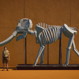 Planet Zoo American Mastodon Skeleton