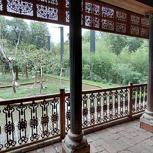 Kerala aviary - viewing area