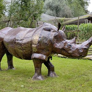 Rhino statue
