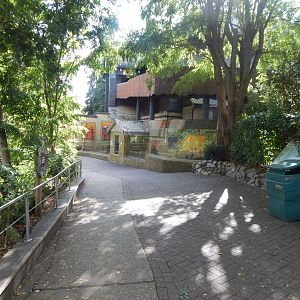 Kingdom of the Wild - view towards Aardvark enclosure 110925