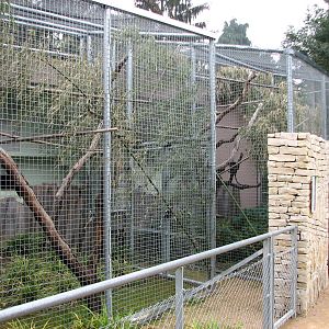 Zoo de Mulhouse 2006 - Enclosures outside the Primate House