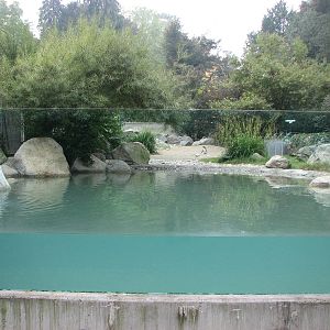Zoo de Mulhouse 2006 - Front of Penguin exhibit