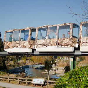 Chester Zoo New Monorail Livery - 04/03/2010