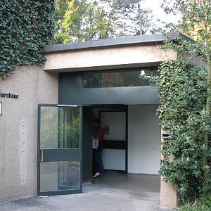 Basel Zoo 2006 - Entrance to the Rhinoceros House