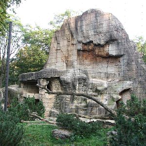 Basel Zoo 2006 - Snow Leopard exhibit
