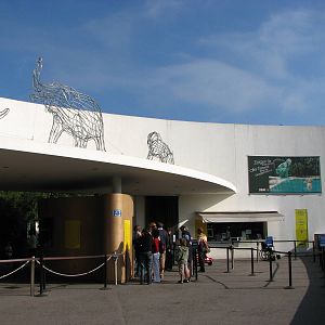 Zürich Zoo 2006 - Main entrance