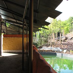 Zürich Zoo 2006 - Viewing deck at the Asiatic Lion exhibit