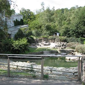 Zürich Zoo 2006 - Front of Penguin exhibit