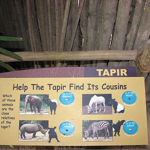 Singapore Zoo 2008 - One more example of the excellent educational work at