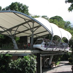 Jurong Bird Park 2008 - Monorail and station