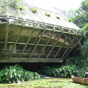 African Waterfall Aviary exterior