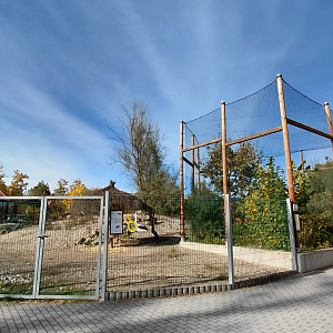 Blackbuck exhibit + vulture aviary