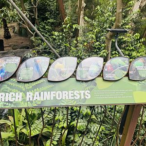 Great Flight aviary signage