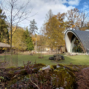 Tapir + capybara outdoor exhibit