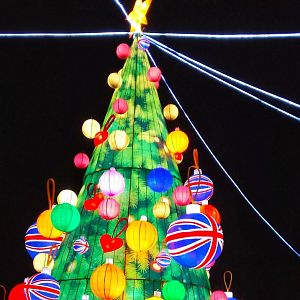 Christmas tree lantern