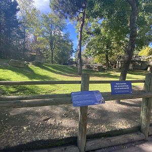 Bennett’s wallaby and emu enclosure