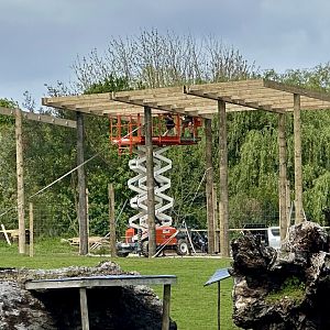 Construction Work - African Savannah Exhibit