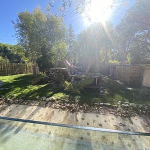 1st giant panda enclosure