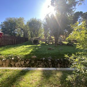 1st view of 2nd giant panda enclosure