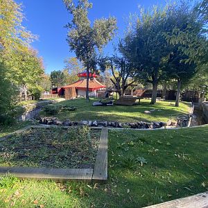 2nd view of 2nd giant panda enclosure