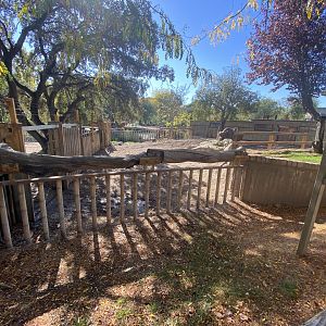 2nd half of 2nd greater one-horned rhino enclosure