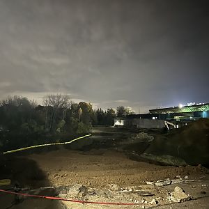 Japanese Macaque Exhibit Construction
