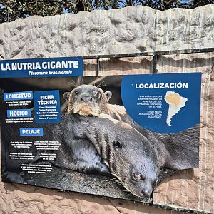 Giant Otter sign