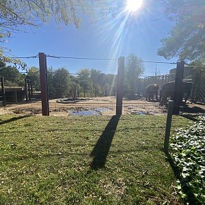 1st part of Sumatran elephant enclosure