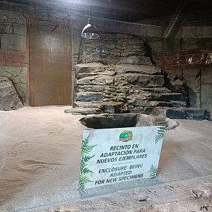 Emptu exhibit - Crocodile park Torremolinos