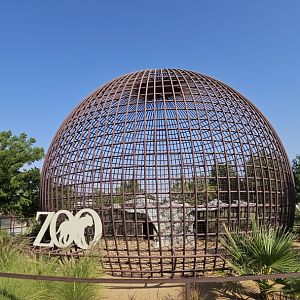 Tiger cage, The Zoo Wild Life Park Umm Al Quwain
