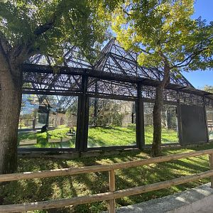 Chimpanzee enclosure